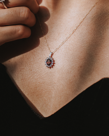 RUBY DIANA PENDANT