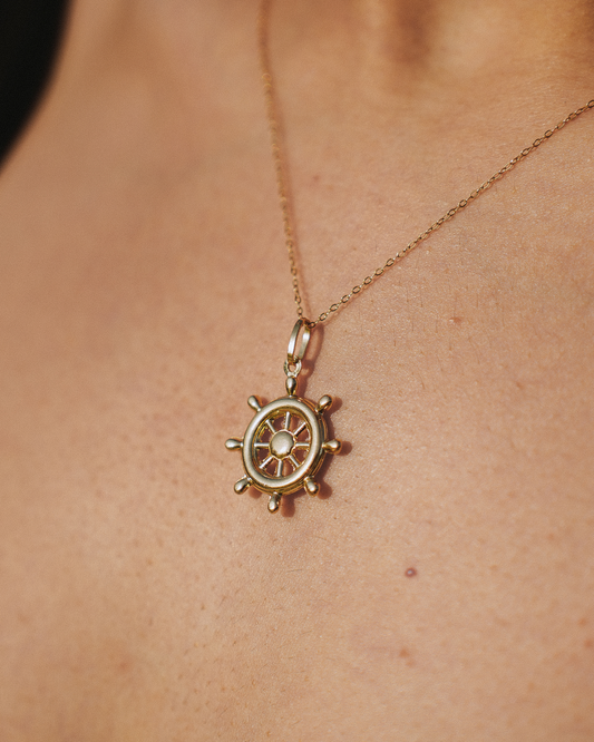 SAILING WHEEL PENDANT