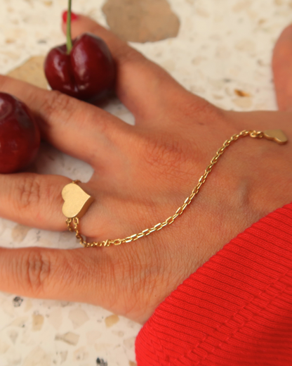 Love Adaptive Ring, Gold Plated