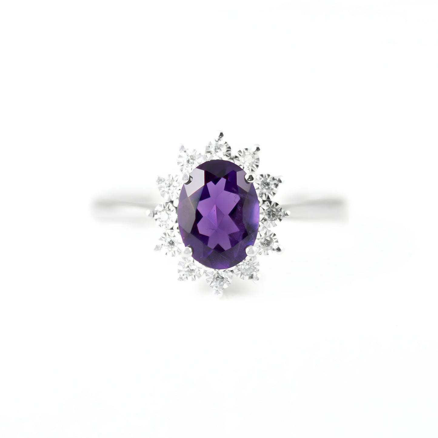 AMETHYST DIANA RING