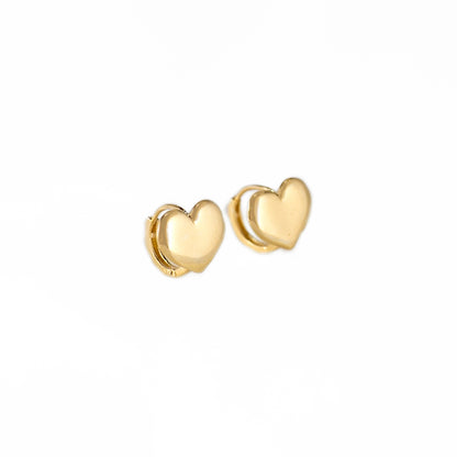 KOREAN HEART EARRINGS