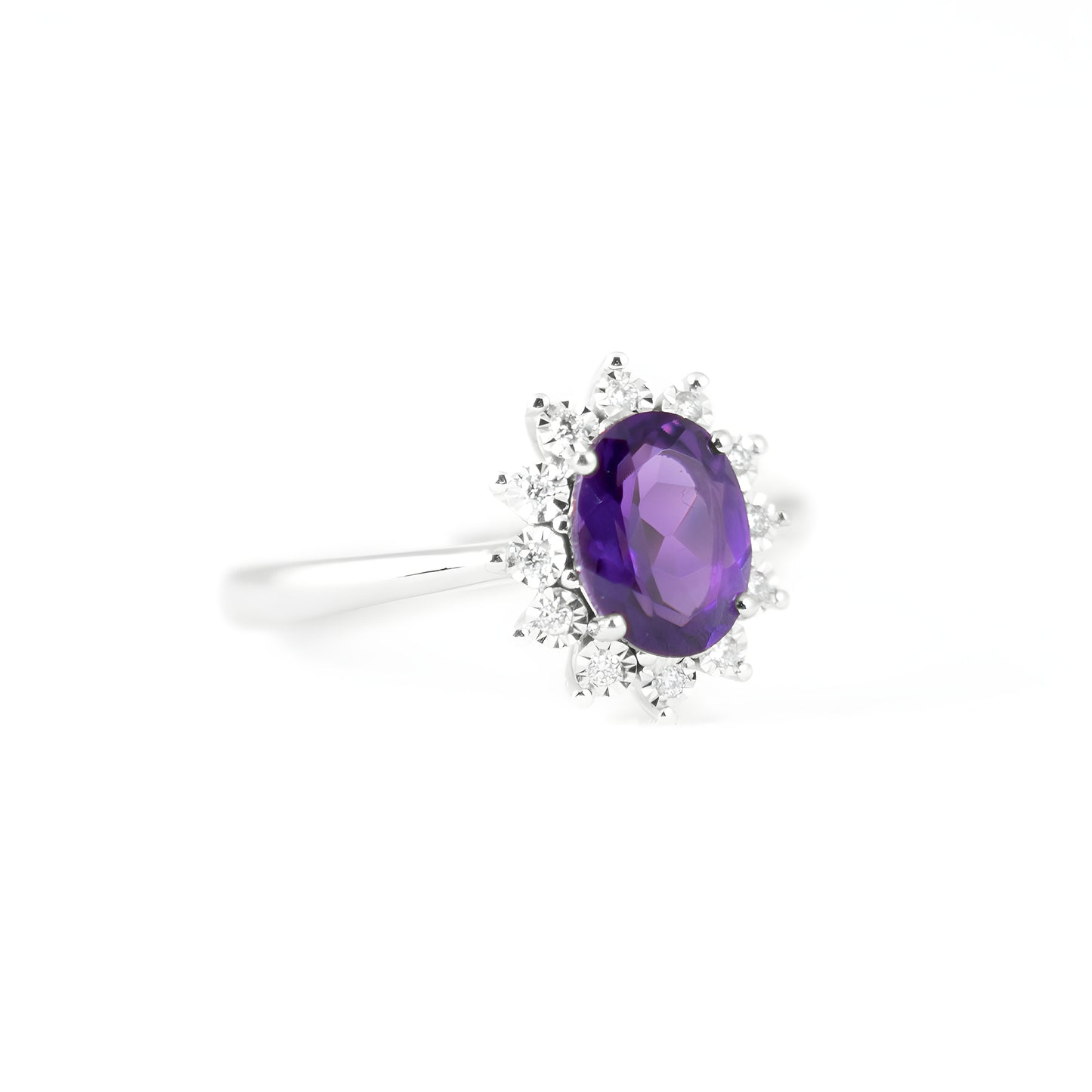 AMETHYST DIANA RING