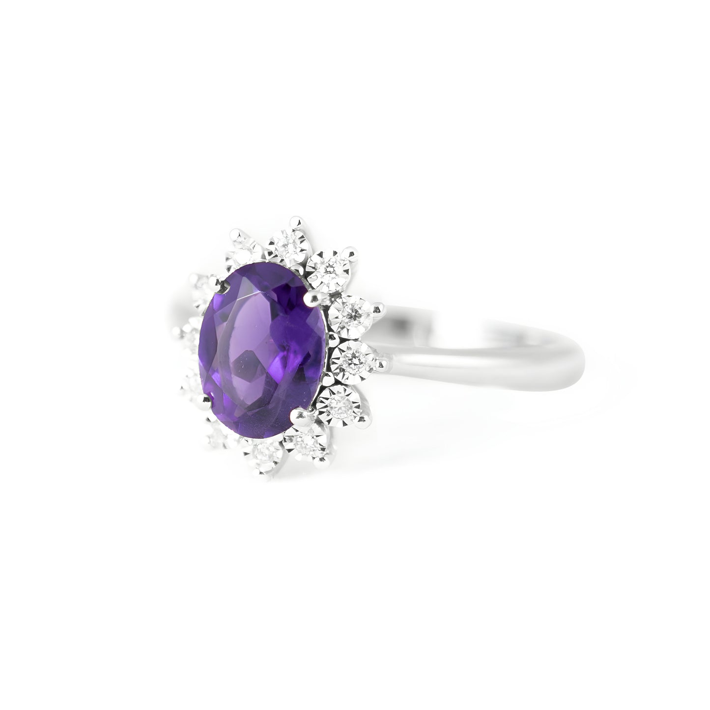 AMETHYST DIANA RING