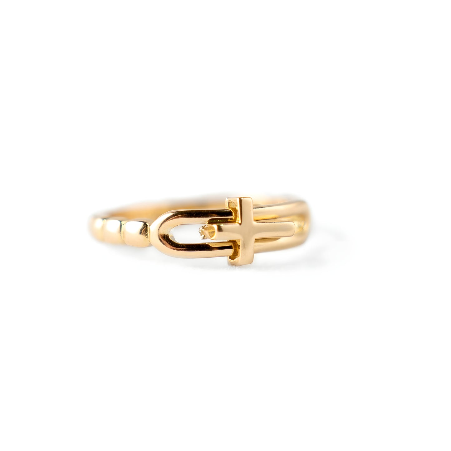 SLIDING CROSS RING