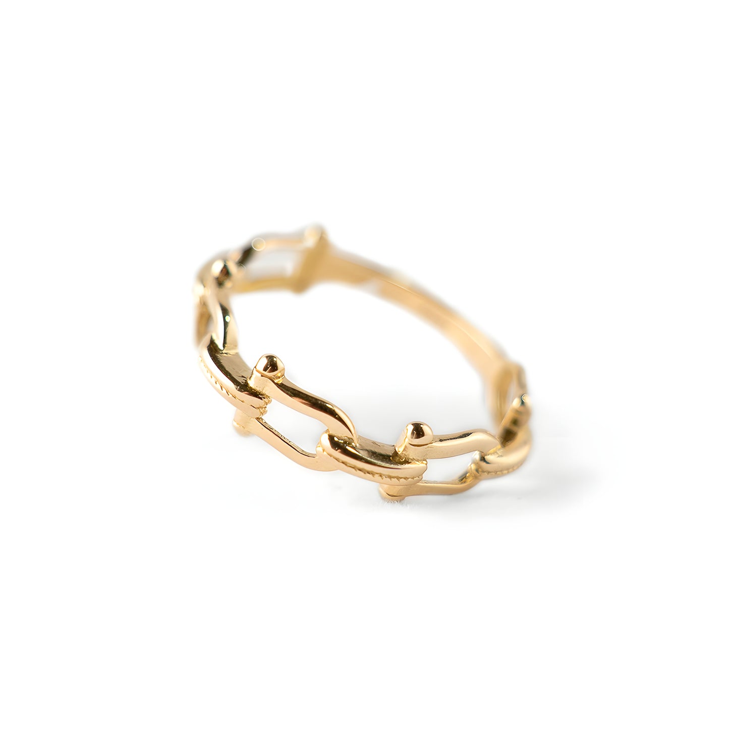 DOUBLE-LINK WRAP RING