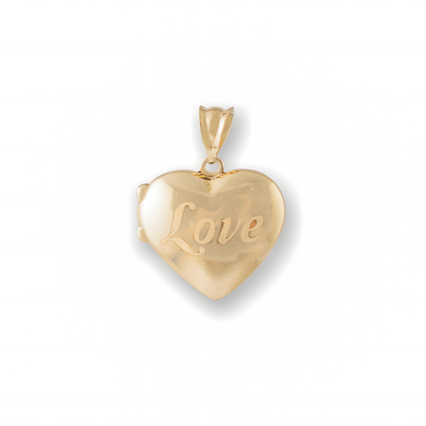 LOVE TEXT LOCKET PENDANT