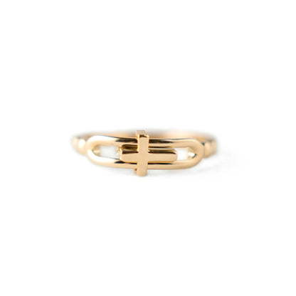 SLIDING CROSS RING